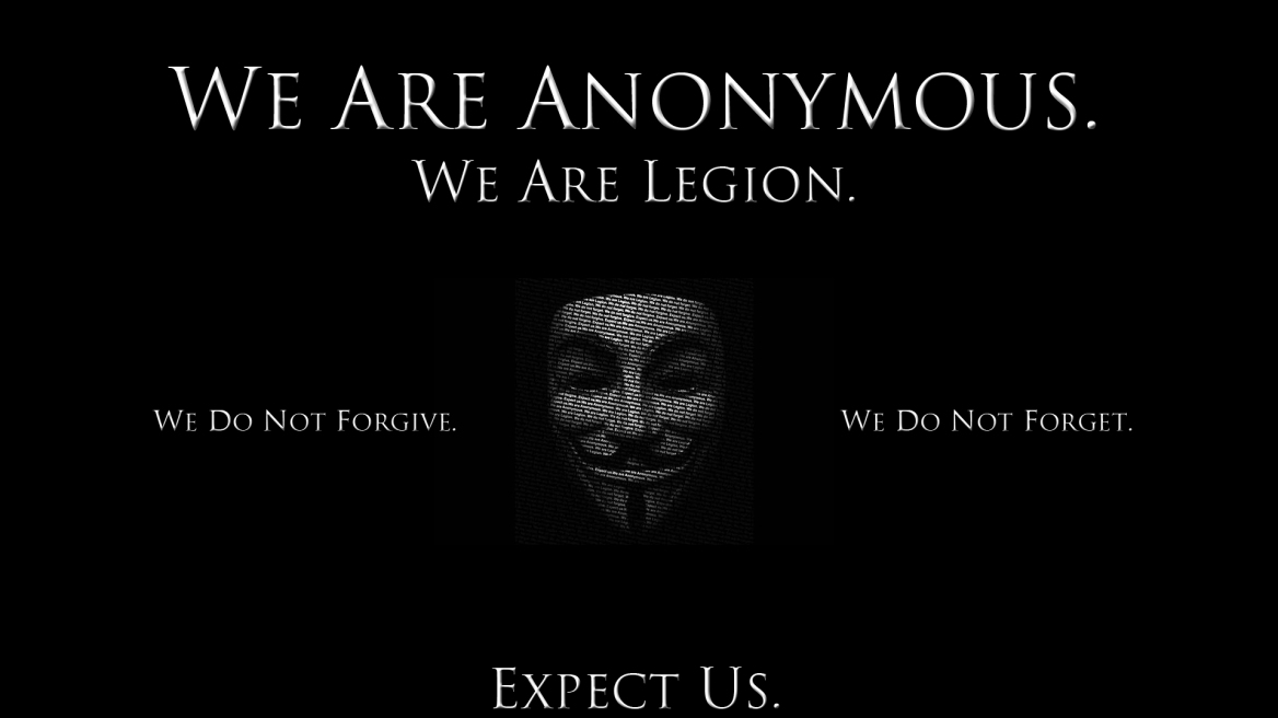 Ηλεκτρονικός πόλεμος από τους «Anonymous» κατά των τζιχαντιστών 