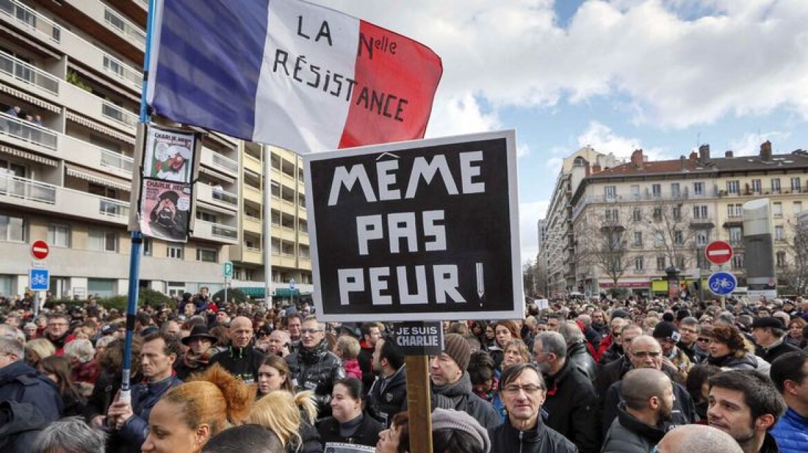 Η Ευρώπη φώναξε "Je suis Charlie" 