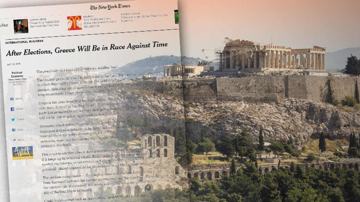 New York Times: Σενάρια για bank run, δραχμή και «κωλοτούμπα» ΣΥΡΙΖΑ