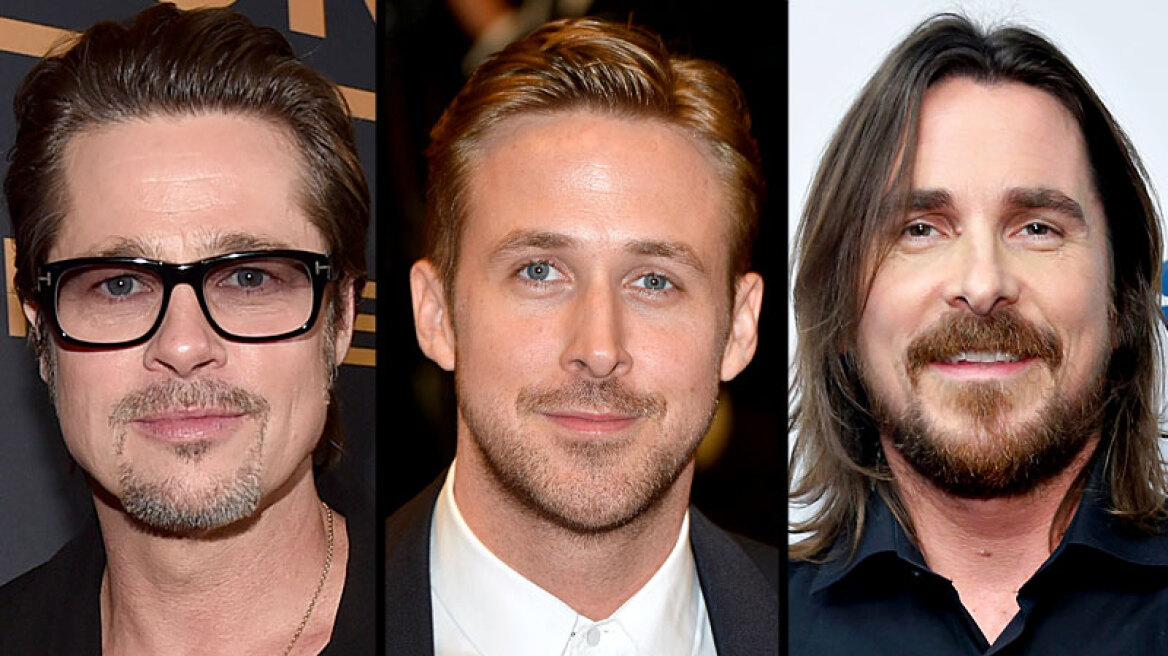 Brad Pitt, Ryan Gosling και Christian Bale: Τρεις σταρ, σε μία ταινία!