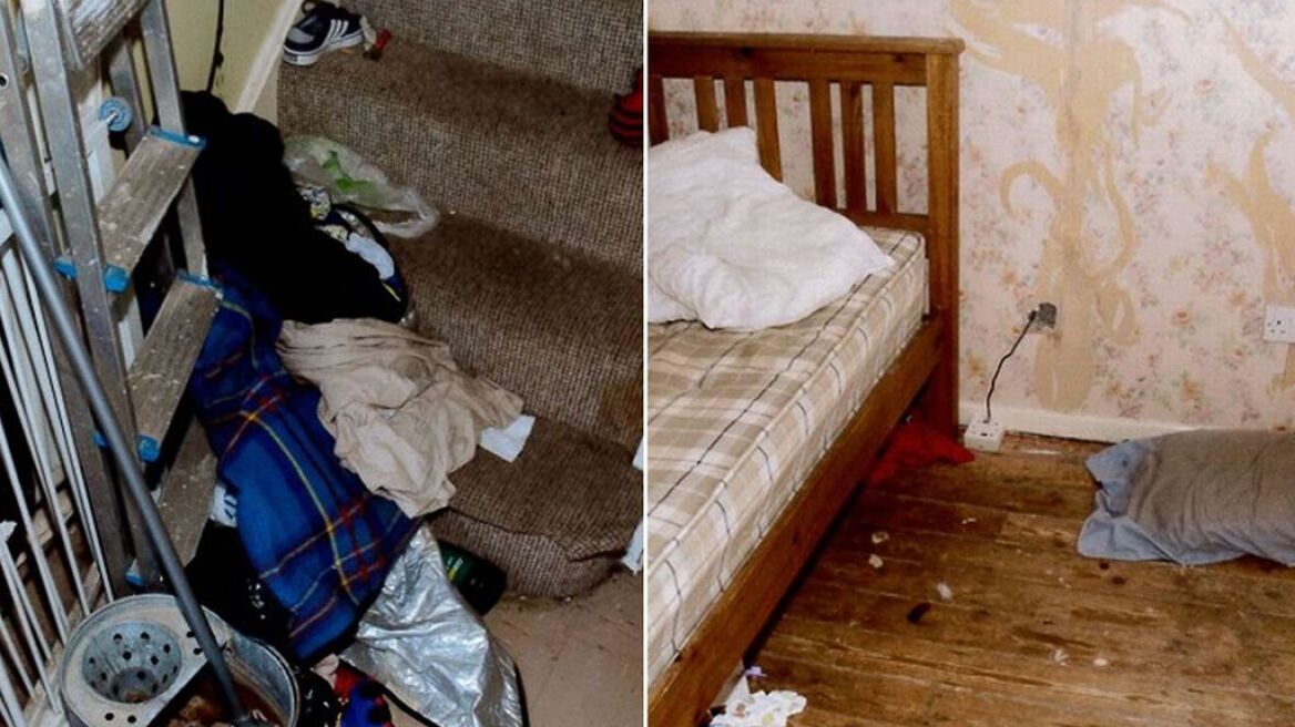 Συγκλονιστικές εικόνες: «Το βρώμικο σπίτι που βγήκε από την κόλαση»!