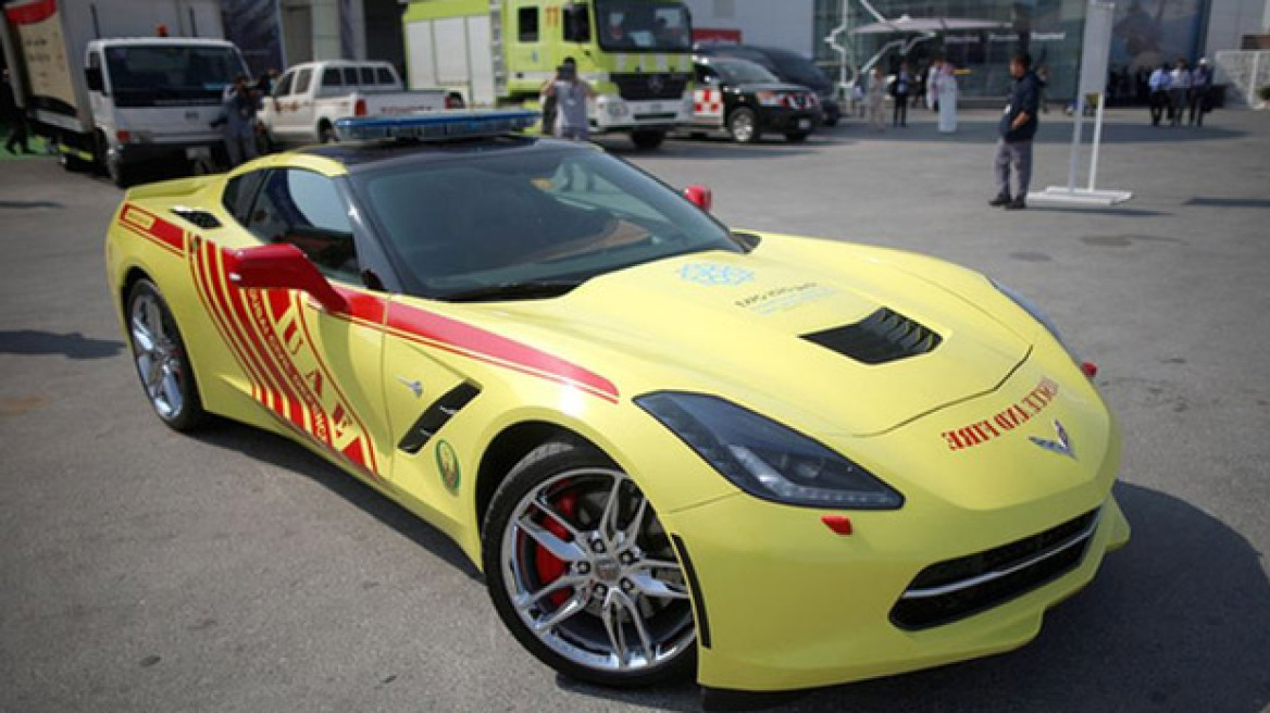 Μία Corvette C7 για τη ... πυροσβεστική!