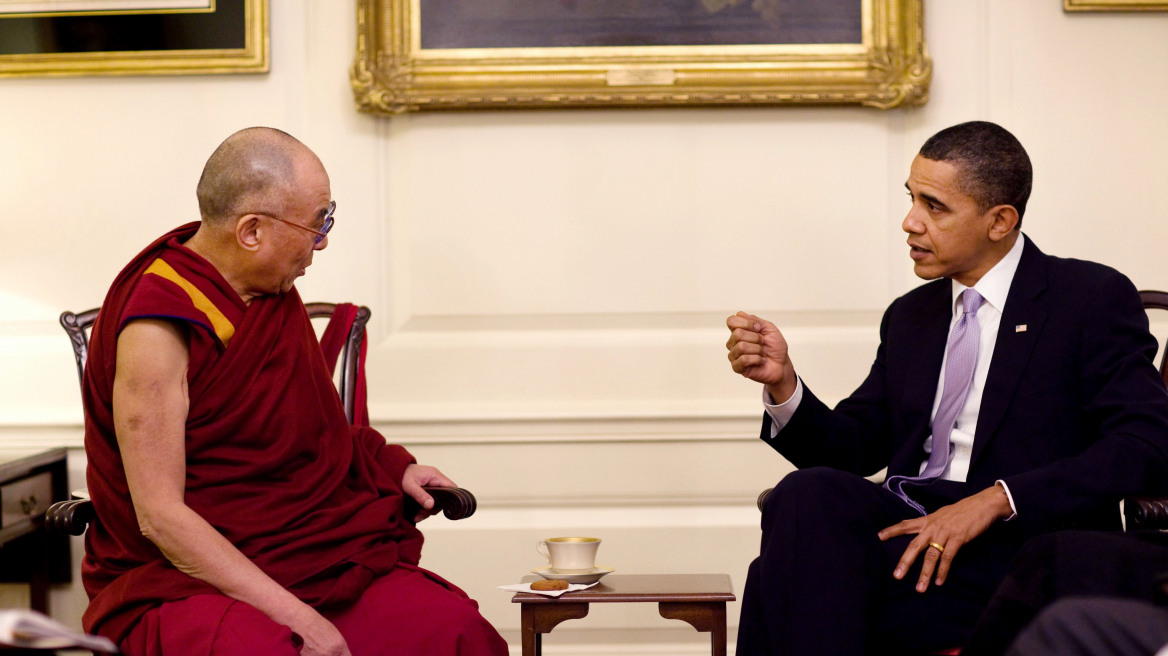 Κοινή εμφάνιση Ομπάμα - Δαλάι Λάμα στις ΗΠΑ την επόμενη εβδομάδα
