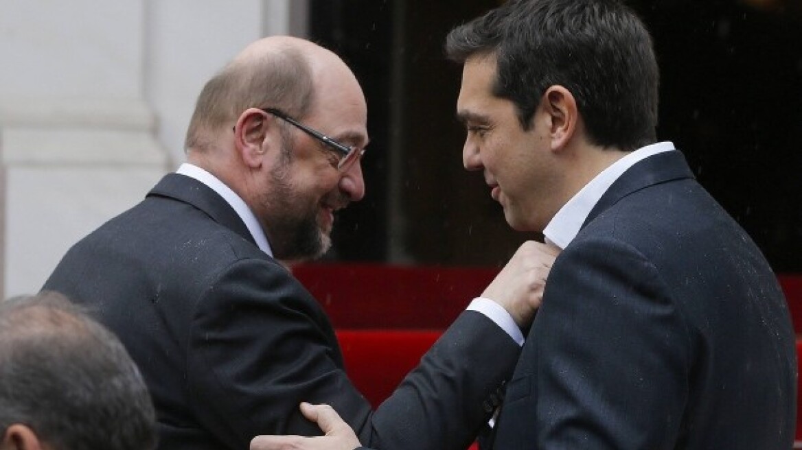 Σουλτς: Aνεύθυνη η στάση της νέας ελληνικής κυβέρνησης 