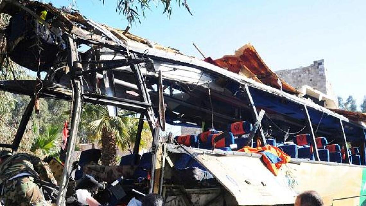 Συρία: Επτά νεκροί από έκρηξη σε λεωφορείο με σιίτες προσκυνητές