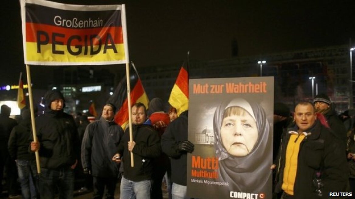 Μικρή η πρώτη συγκέντρωση του ισλαμοφοβικού Pegida στην Αυστρία