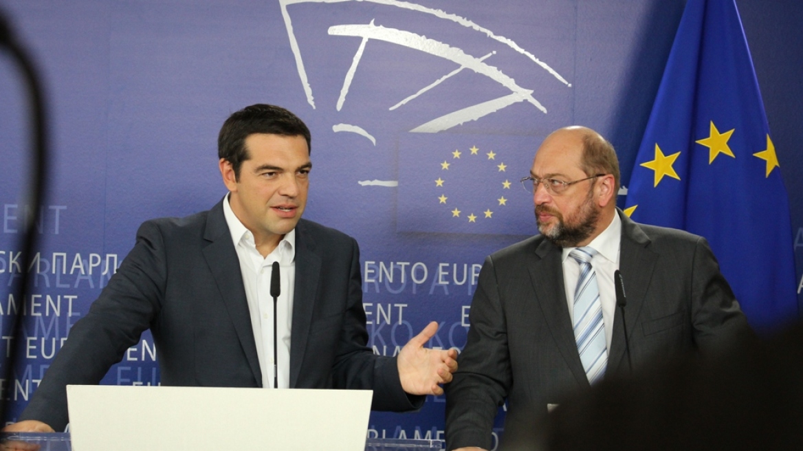 Σουλτς: Ο Τσίπρας είναι λογικός, αλλά πρέπει να καταλάβει ότι έγινε πρωθυπουργός