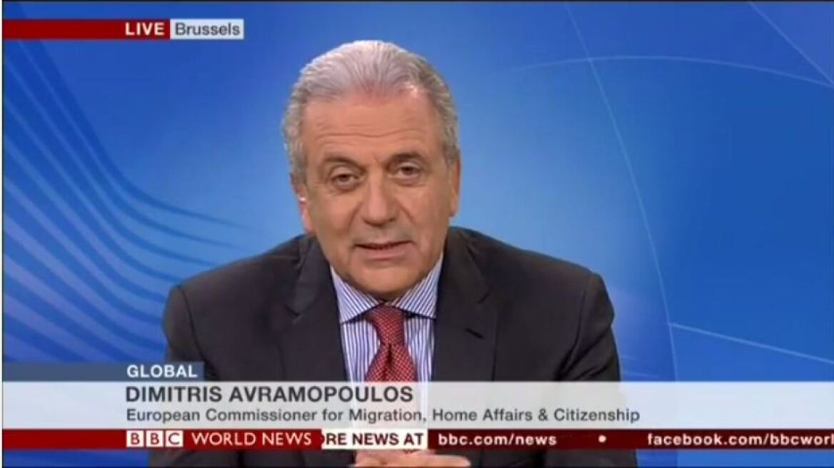 Αβραμόπουλος στο BBC για το μεταναστευτικό: Υιοθετούμε μία νέα ατζέντα