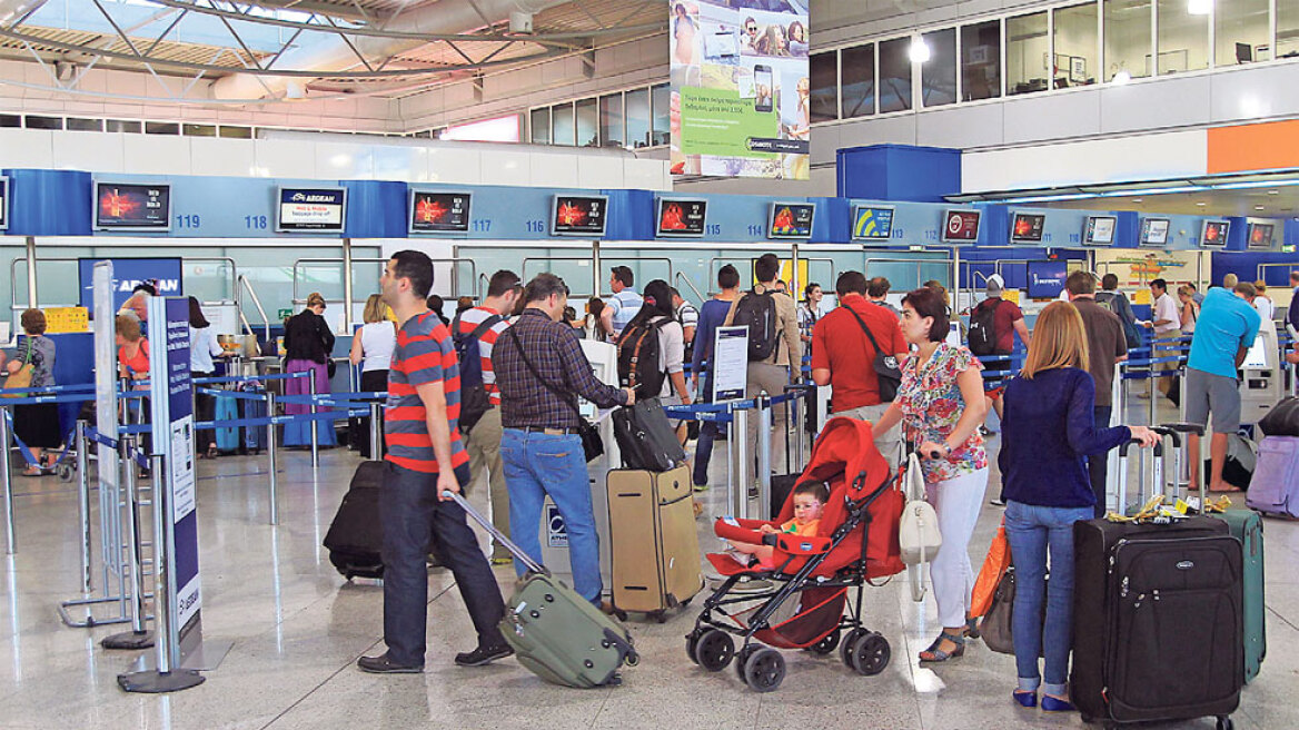Ρεκόρ σημείωσαν, για το Φεβρουάριο, οι επιβάτες εξωτερικού στο «Ελ. Βενιζέλος»
