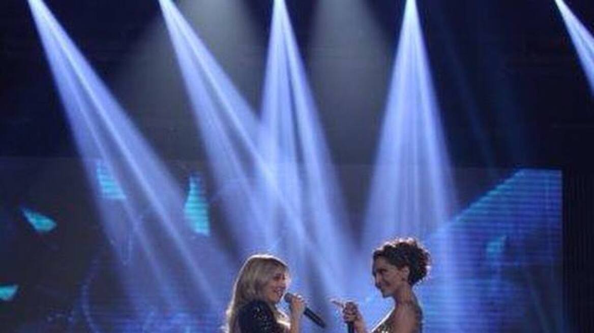 Eurovision 2015: Η Δέσποινα Βανδή δίνει τις ευχές της στην Μαρία-Έλενα Κυριάκου
