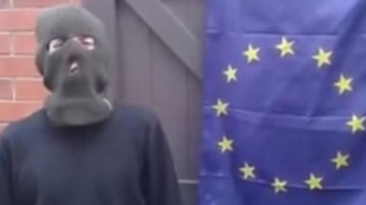 Δείτε τι συμβαίνει όταν Βρετανός νεοναζί προσπαθεί να κάψει την σημαία της ΕΕ