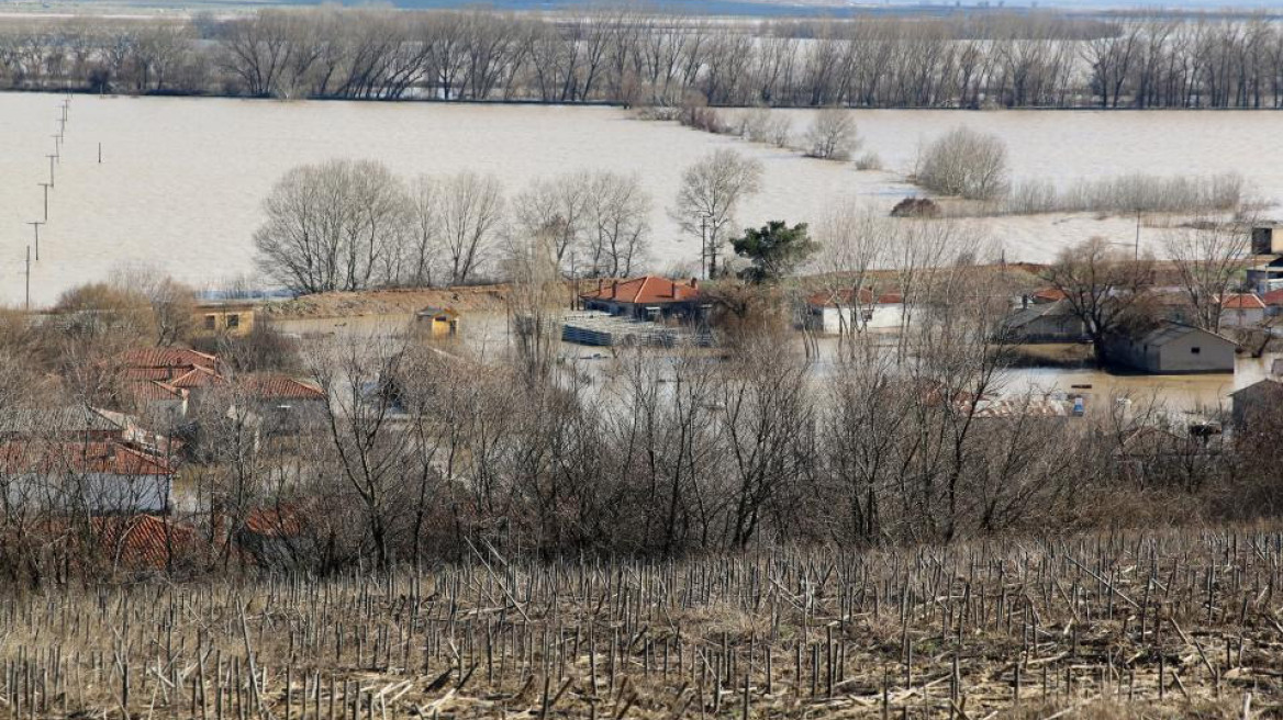 Συναγερμός στις Σέρρες: Φόβοι ότι τις επόμενες ώρες θα πλημμυρίσουν πάνω από 70.000 στρέμματα