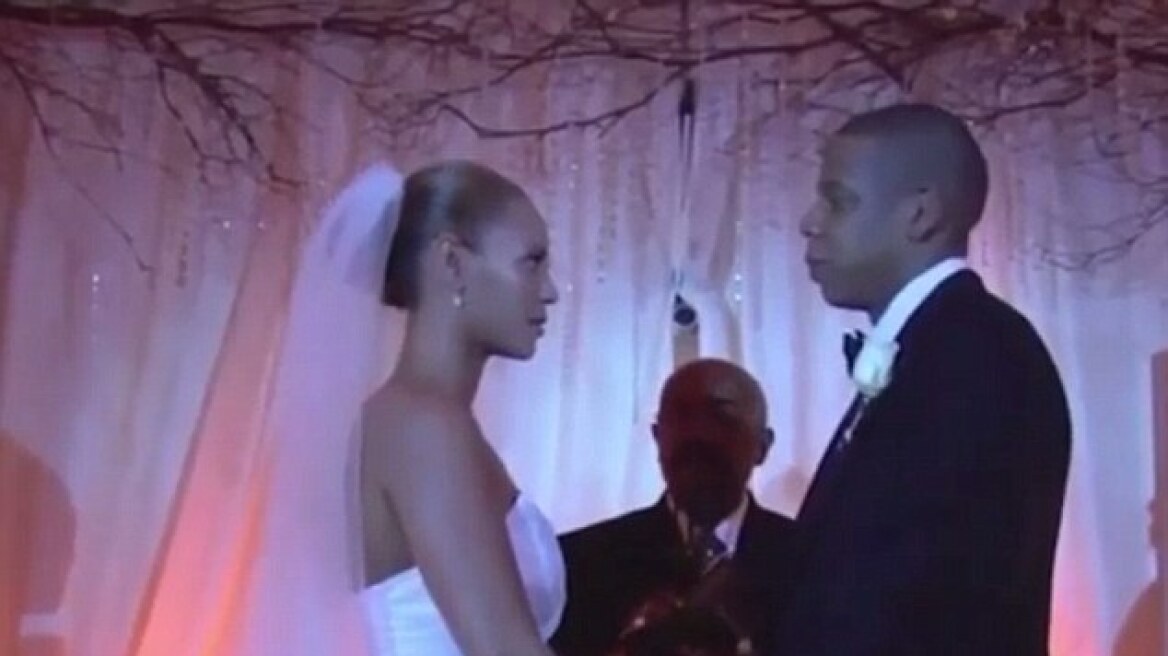 Δείτε βίντεο από τον κρυφό γάμο Μπιγιόνσε - Τζέι Ζι πριν από οχτώ χρόνια