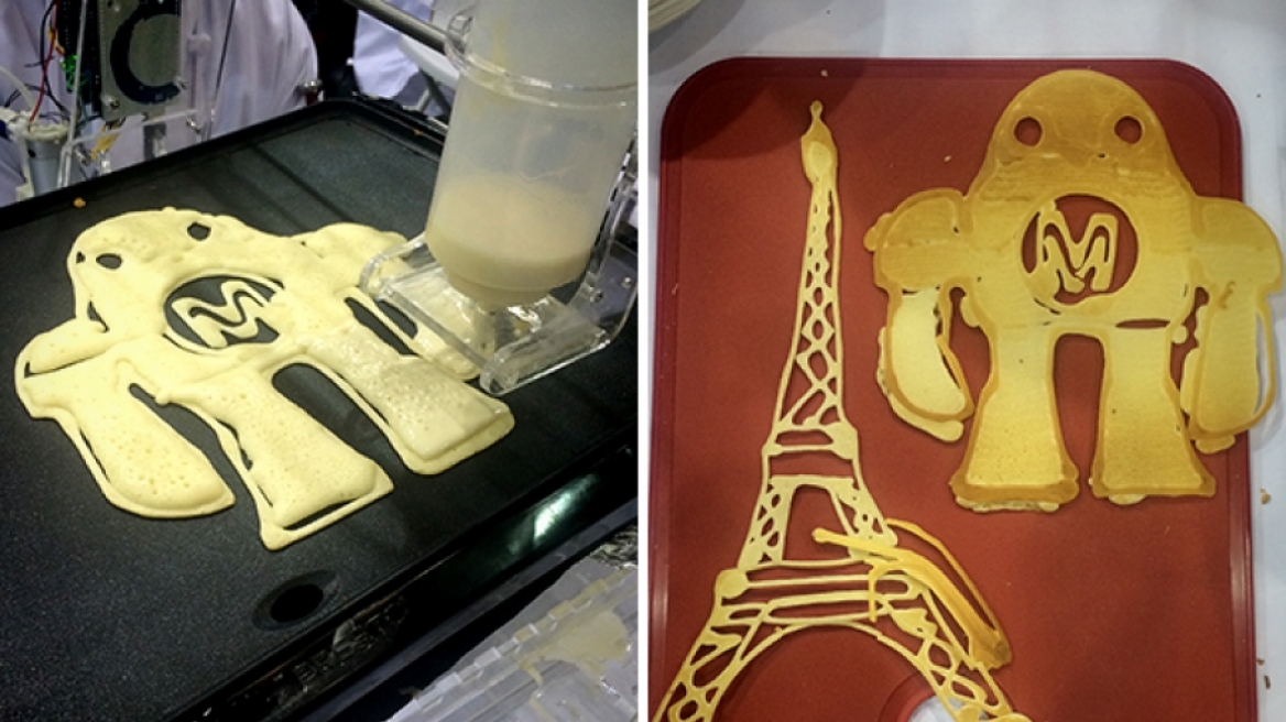 PancakeBot: Ο 3D printer που "βγάζει" pancakes για όλα τα γούστα με το κιλό!
