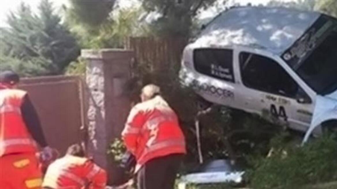 Δυο τραυματίες από ανατροπή αυτοκινήτου στο ράλι στην Τοσκάνη 