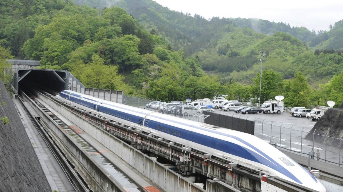 Ιαπωνία: Τρένο ηλεκτρομαγνητικής ανύψωσης έφτασε την ταχύτητα των 603 χλμ/ώρα