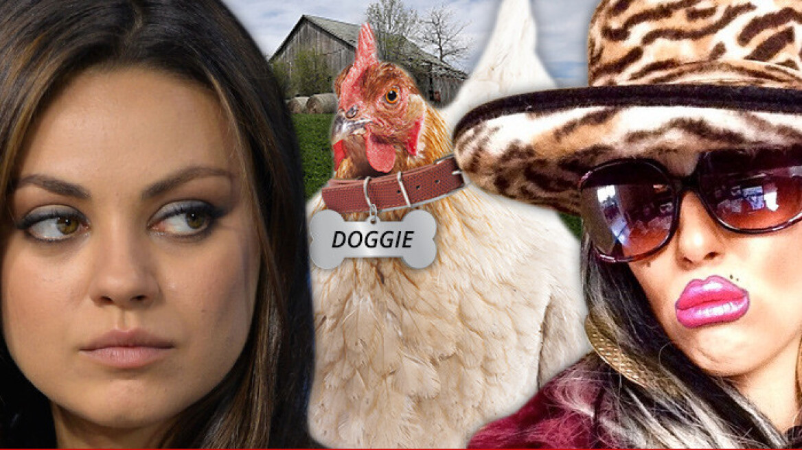 Βίντεο: Η απάντηση της Mila Kunis στις κατηγορίες ότι έκλεψε...ένα κοτόπουλο