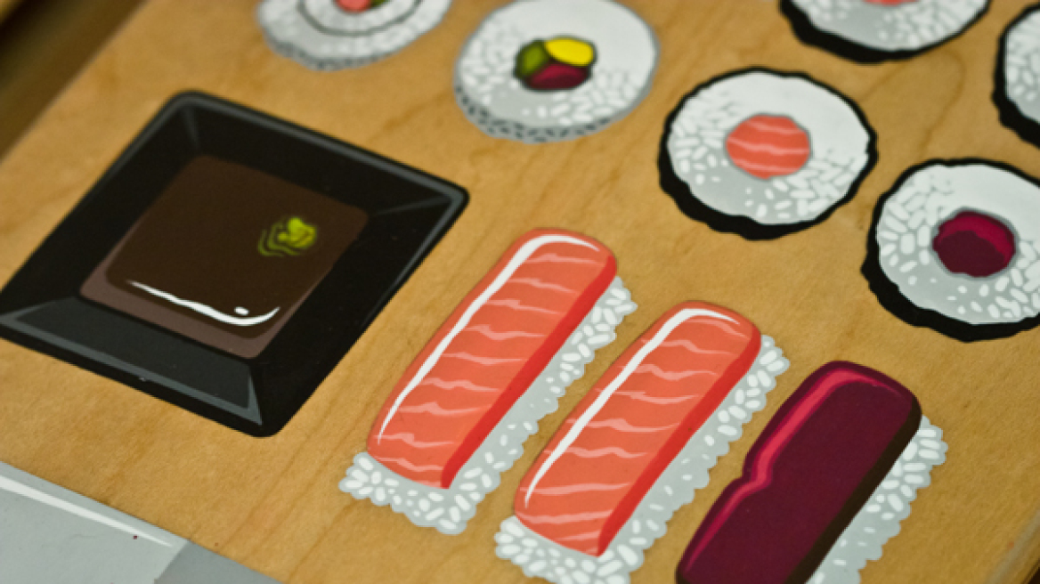 Τα sushi ρολάρουν και στα skateboard (sushi rolls!)