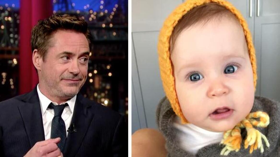 Βίντεο: Δείτε το αξιαγάπητο μωρό του Robert Downey Jr.