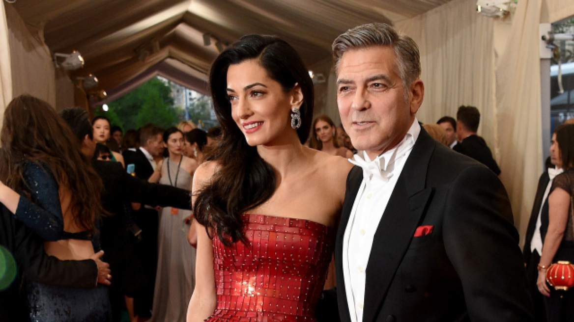 Ο George Clooney και η Amal Alamuddin «καίνε καρδιές» με μία άψογη εμφάνιση στο Met Gala
