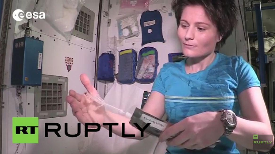 Βίντεο: Δείτε πώς πλένονται οι αστροναύτες στον Διεθνή Διαστημικό Σταθμό