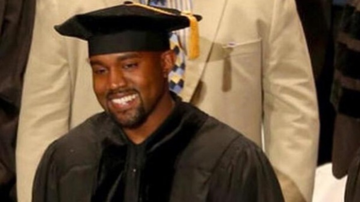 ΗΠΑ: Έδωσαν τιμητικό διδακτορικό δίπλωμα στον Kanye West!
