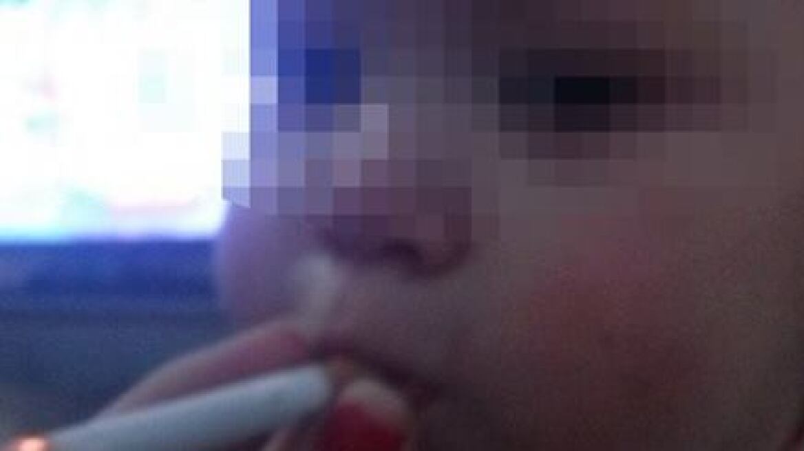 Ισπανίδα ανέβασε φωτογραφία «μωρού που καπνίζει» στο Instagram