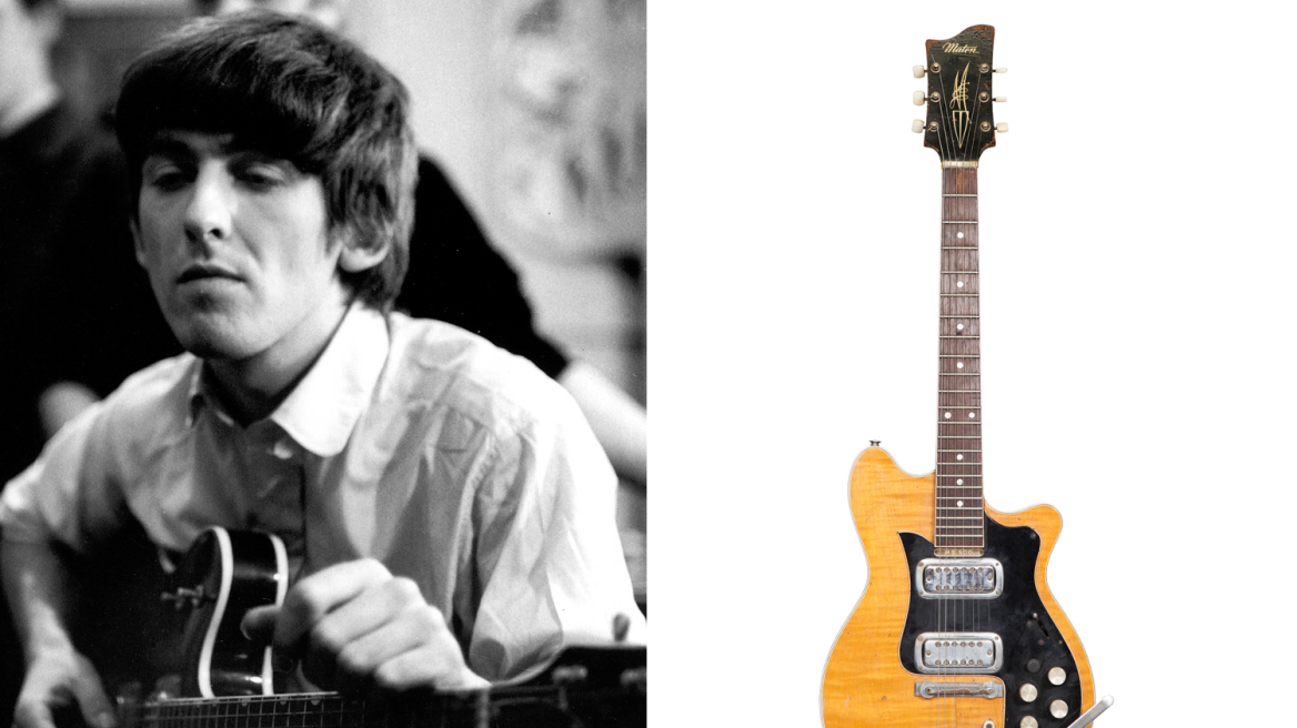 Ως και 600.000 δολάρια θα «πιάσει» κιθάρα του Τζορτζ Χάρισον των Beatles