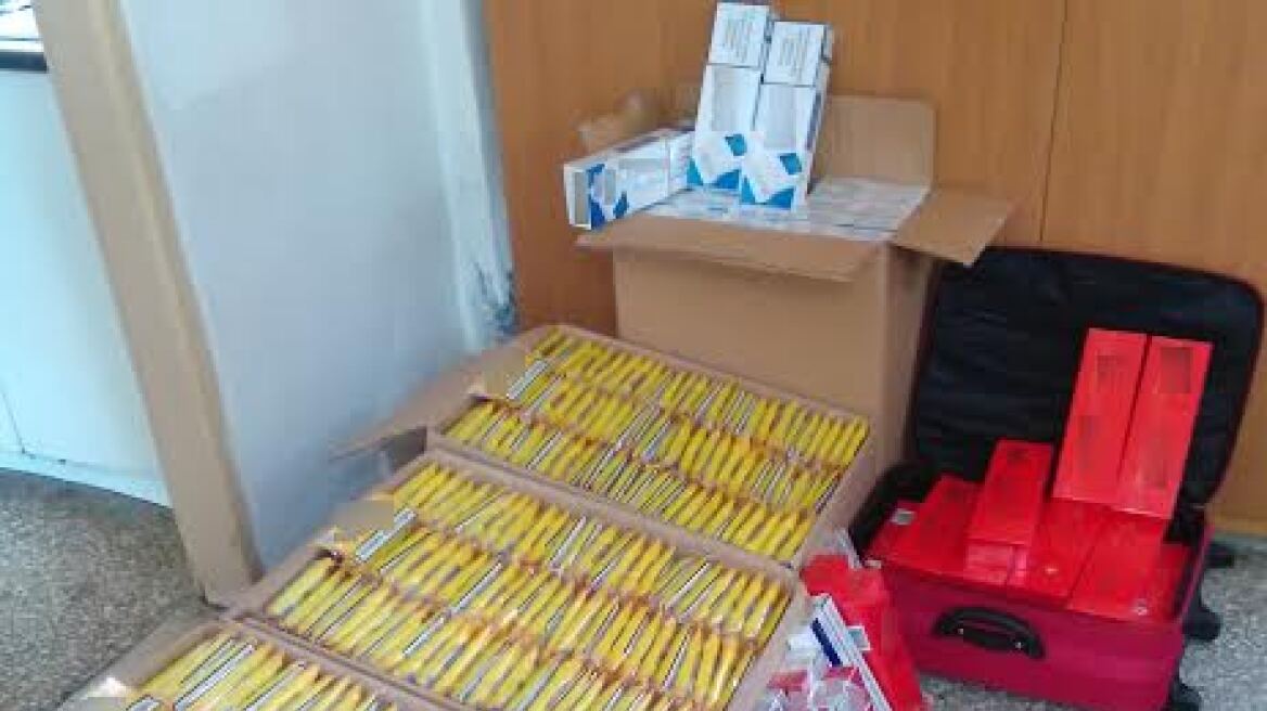 Εκατοντάδες λαθραία τσιγάρα κατασχέθηκαν στην Πέλλα