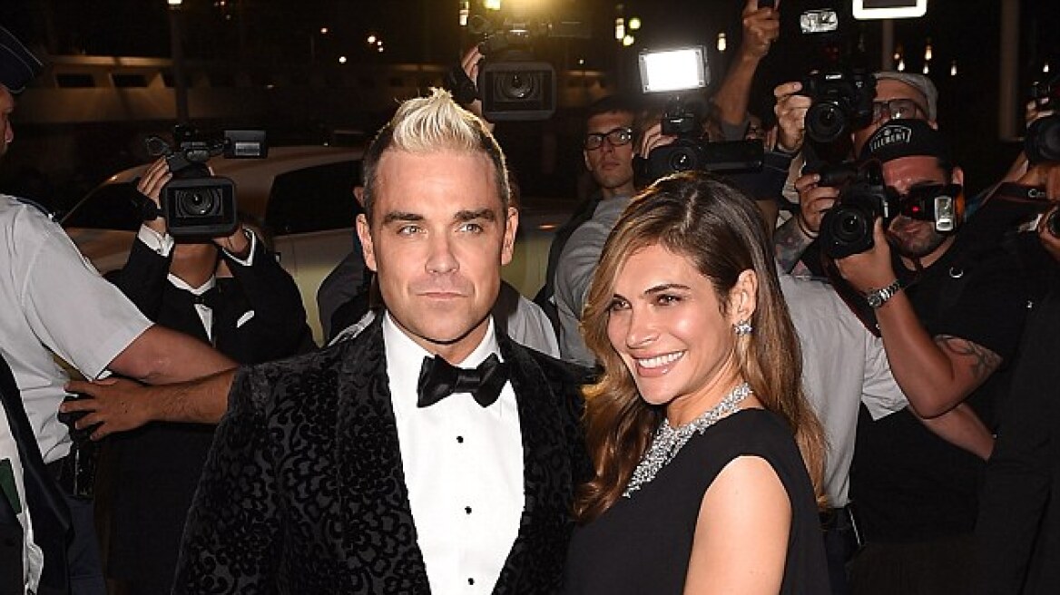 Στις Κάννες ο Robbie Williams και η σύζυγός του μετά το σκάνδαλο για σεξουαλική παρενόχληση