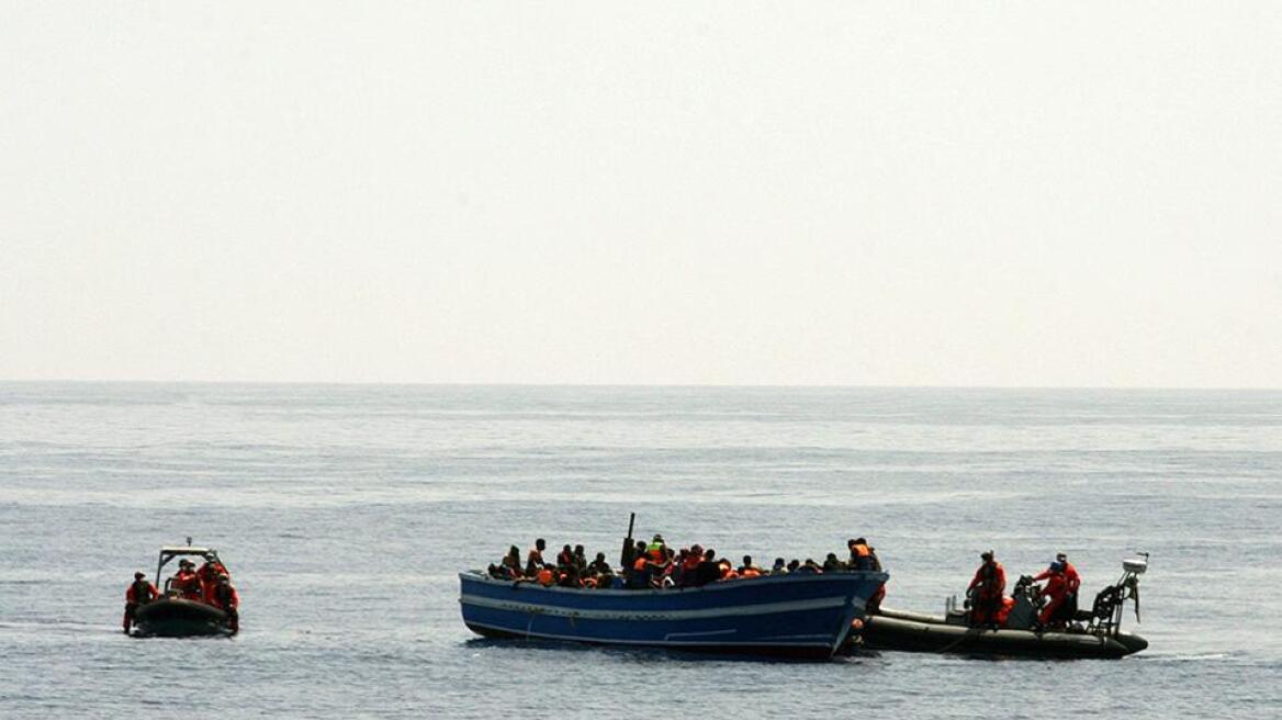 Επιχείρηση διάσωσης μεταναστών νότια της Ιταλίας