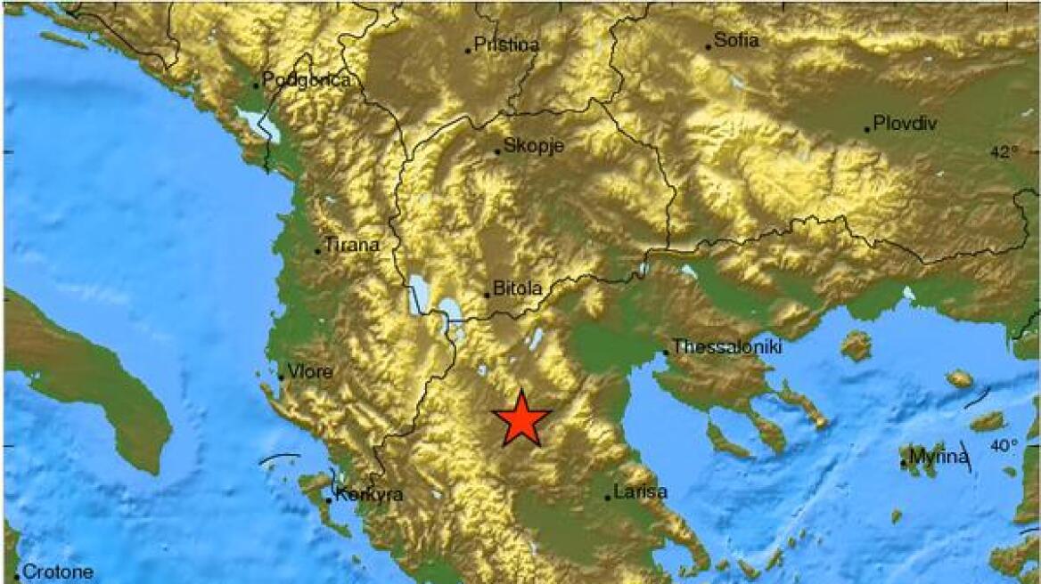 Σεισμός 3,8 Ρίχτερ στην Κοζάνη