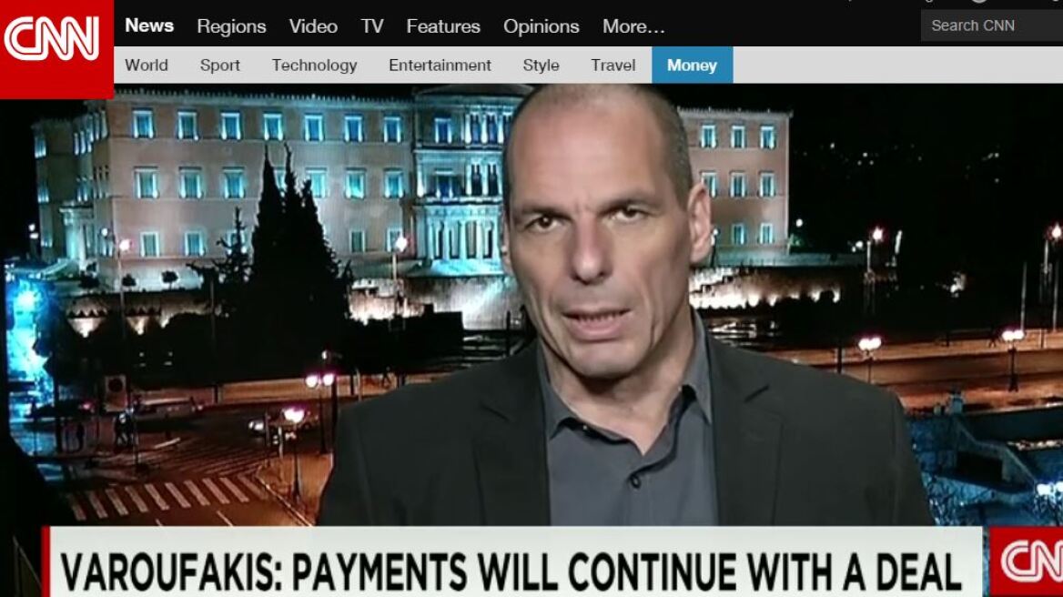Βαρουφάκης: Δεν θα πληρώσουμε το ΔΝΤ αν δεν έχουμε συμφωνία μέχρι τις 5 Ιουνίου