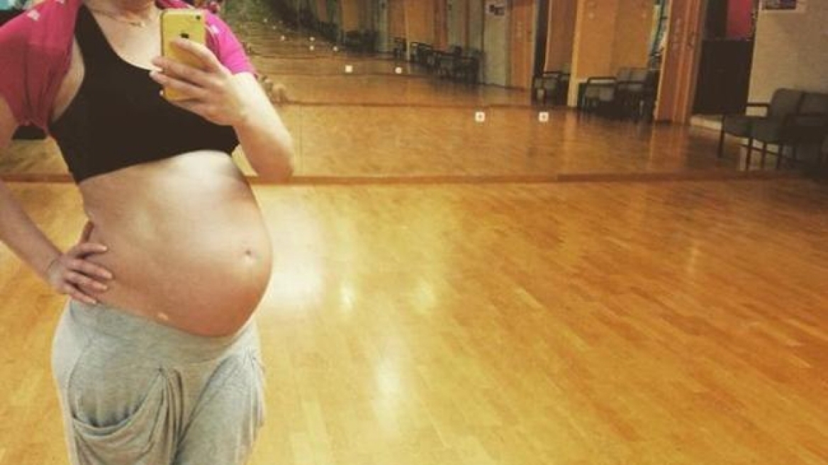 Είναι έξι μηνών έγκυος και δεν σταματά να χορεύει!