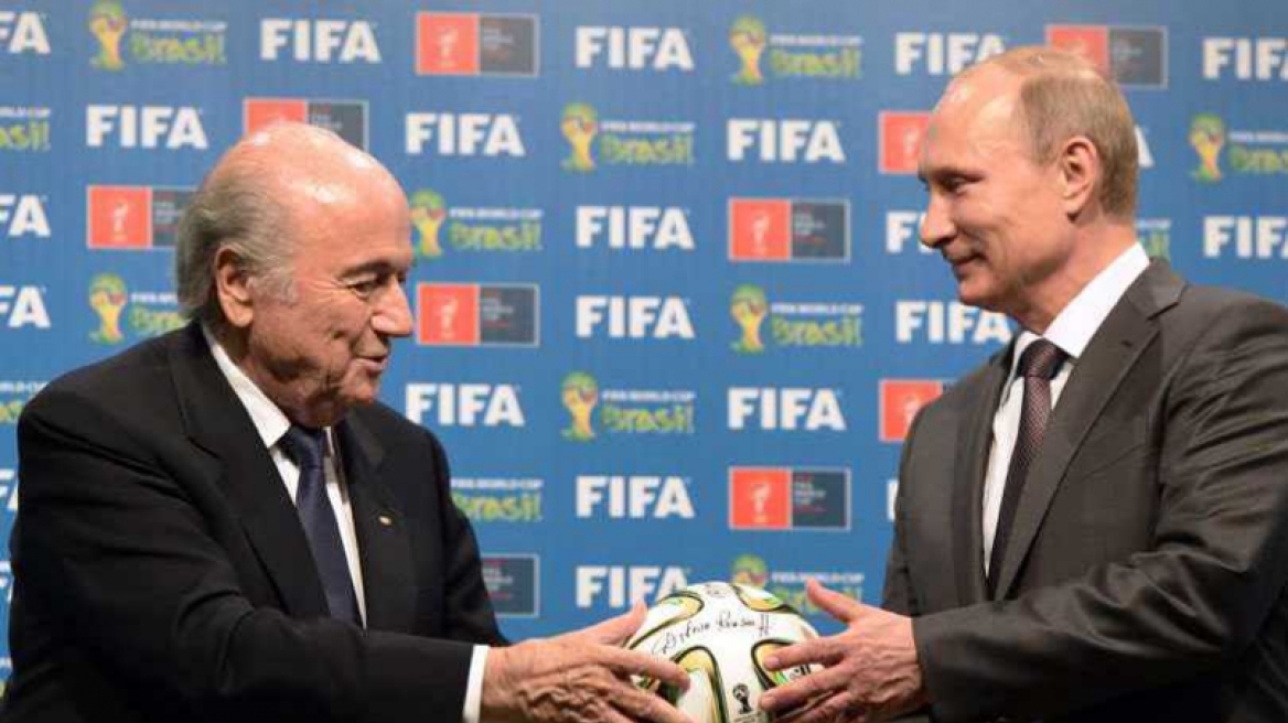 Συγχαρητήρια Πούτιν σε Μπλάτερ για την επανεκλογή του στην προεδρία της FIFA