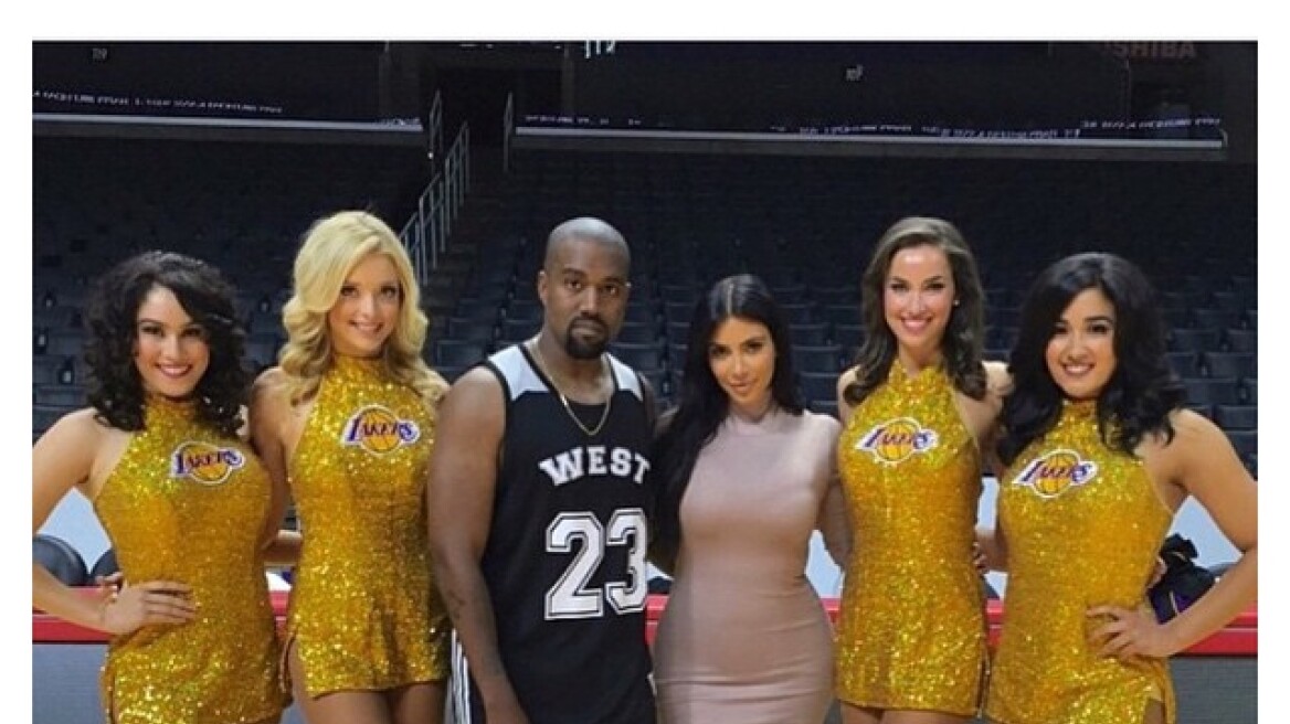 Kim Kardashian: Πάρτι-έκπληξη σε γήπεδο μπάσκετ για τον σύζυγο της 