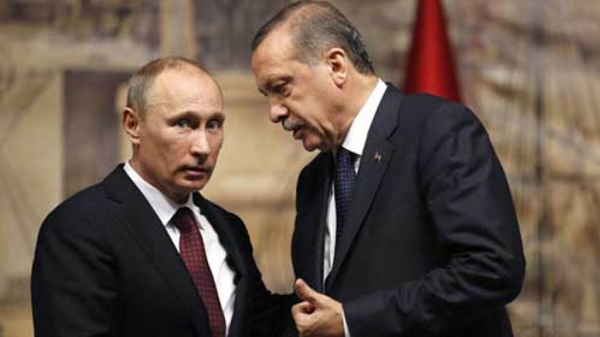 Συνομιλίες Πούτιν - Ερντογάν για ενέργεια και Συρία