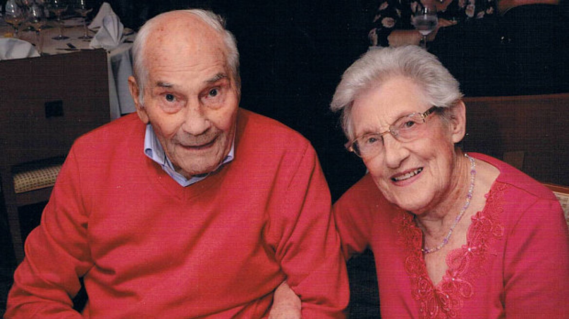 Βρετανία: Ο Τζορτζ, 103 ετών και η Ντορίν, 91 ετών, παντρεύτηκαν!