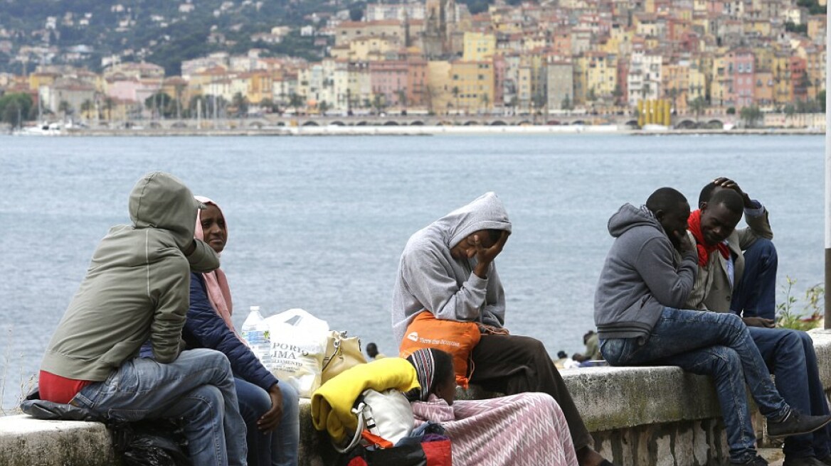 Διαμαρτυρία μεταναστών στα ιταλογαλλικά σύνορα