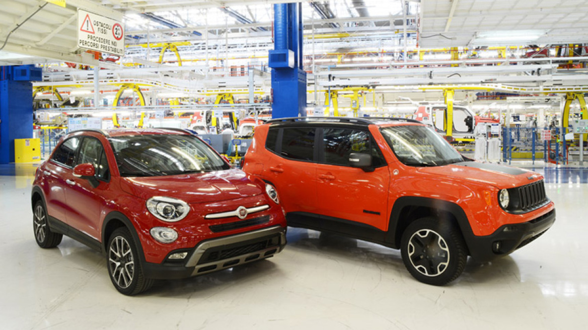 Σε διαρκή άνοδο οι πωλήσεις του ομίλου Fiat-Chrysler