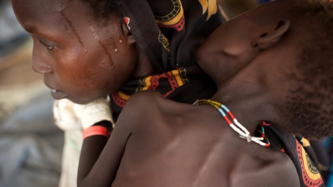 Νότιο Σουδάν: Περίπου 250.000 παιδιά κινδυνεύουν να πεθάνουν από την πείνα 