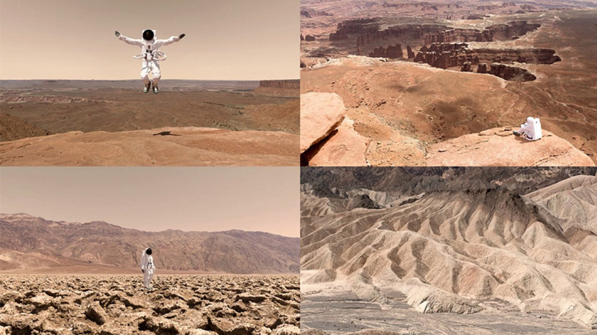 Γάλλος φωτογράφος μετέτρεψε την Άγρια Δύση σε τουριστικό προορισμό στον Άρη