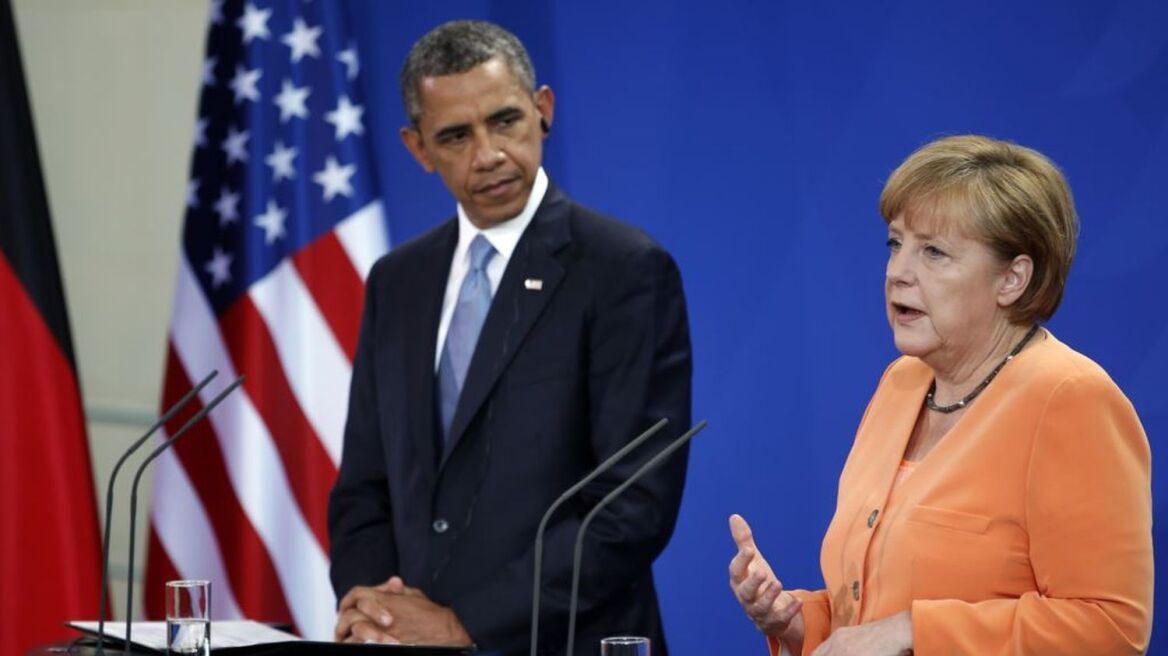 Τηλεφωνική συνομιλία Ομπάμα - Μέρκελ για την Ελλάδα 