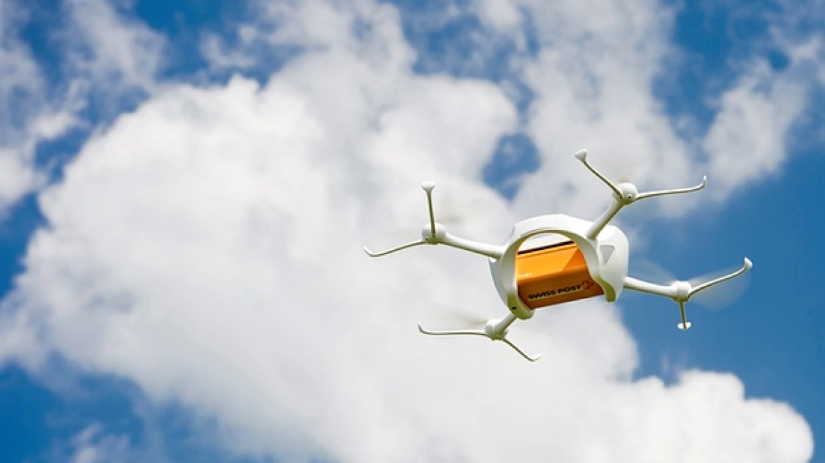  Τα Ελβετικά Ταχυδρομεία δοκιμάζουν drones για μεταφορά μικρών δεμάτων