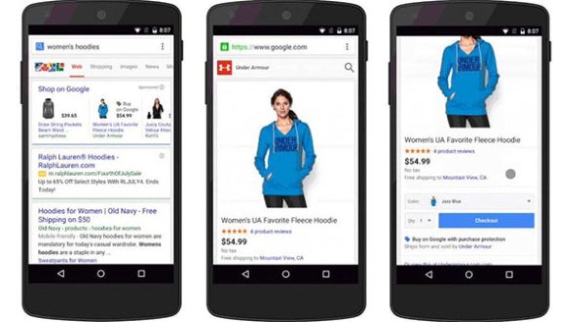 Buy on Google: Νέα λειτουργία απευθείας αγοράς από τα αποτελέσματα αναζήτησης