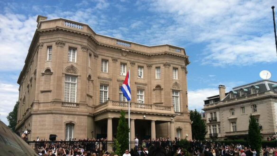 Άνοιξε η πρεσβεία της Κούβας στην Ουάσινγκτον έπειτα από 54 χρόνια