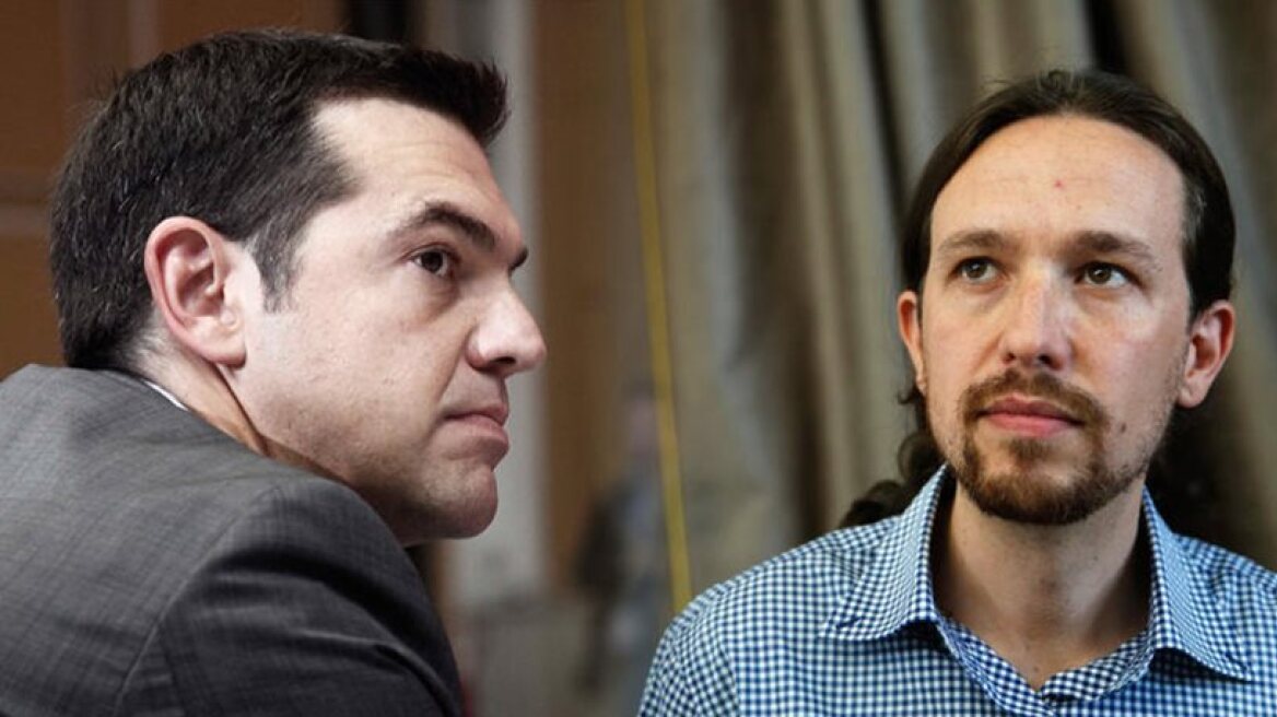 Ισπανία: Ο Τσίπρας «βύθισε» τα ποσοστά των «Podemos»