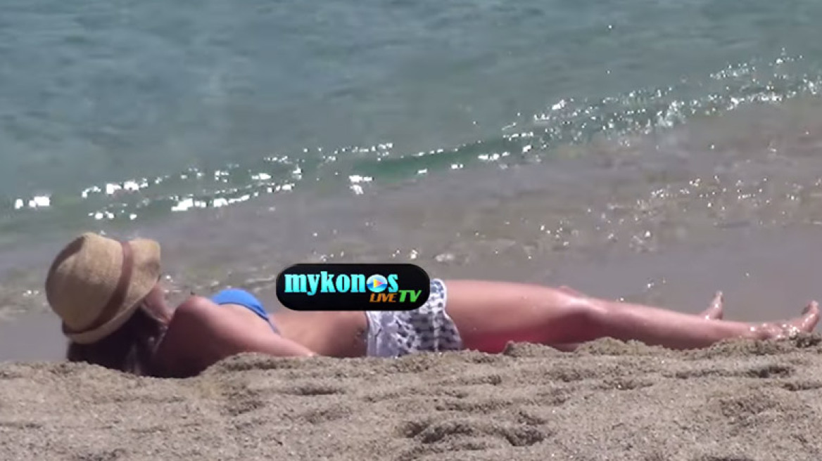 Δείτε την τούμπα της Tamara Ecclestone σε παραλία της Μυκόνου 