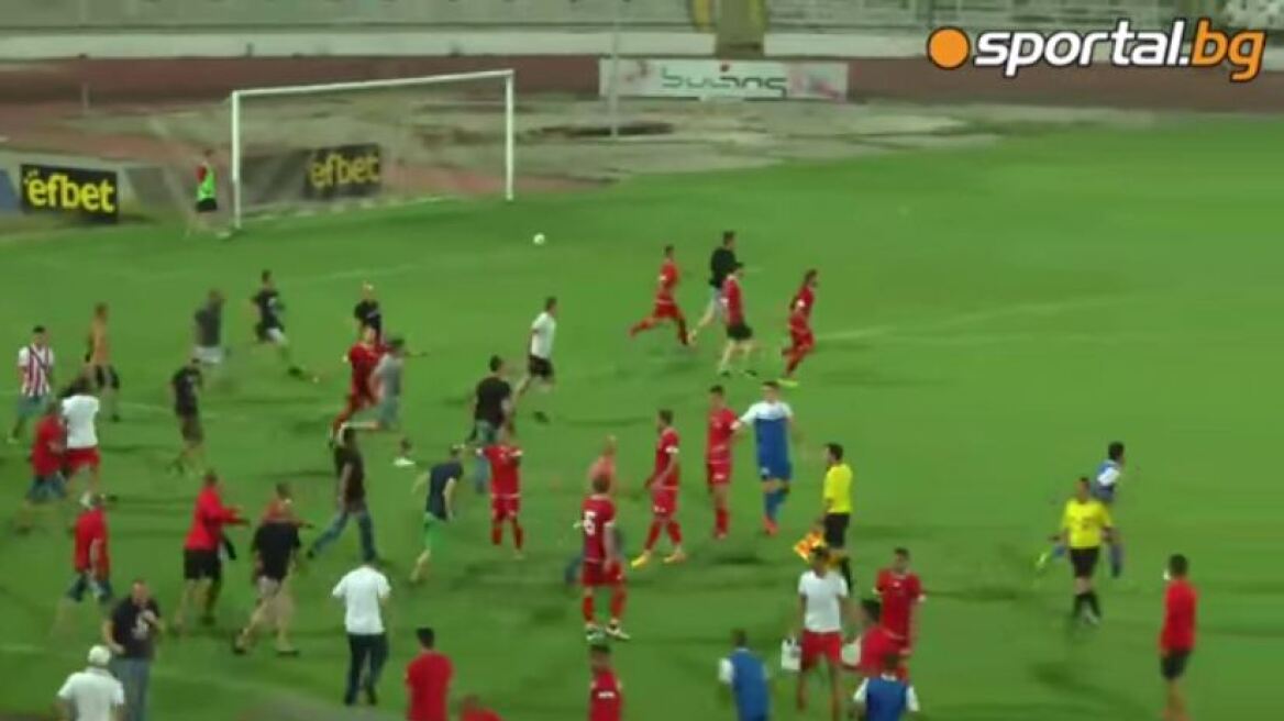 Βίντεο: Ξύλο από νεοναζί οπαδούς της ΤΣΣΚΑ Σόφιας σε παίκτες ισραηλινής ομάδας!