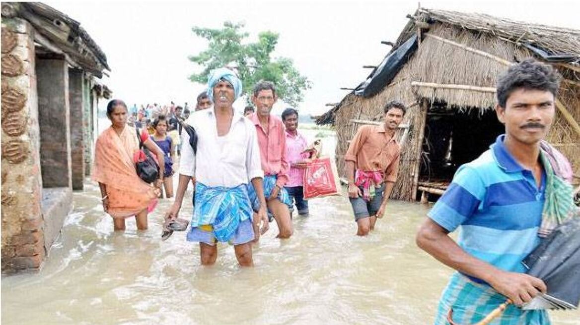 Ινδία: Τουλάχιστον 178 άτομα έχασαν τη ζωή τους εξαιτίας των πλημμυρών